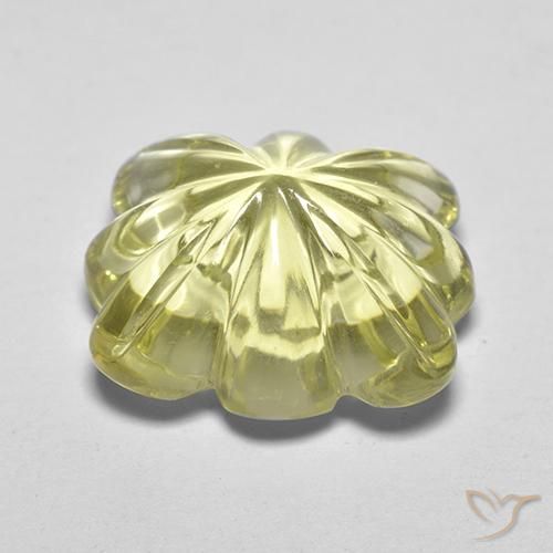 8.40克拉天然石英，花形切割，透明