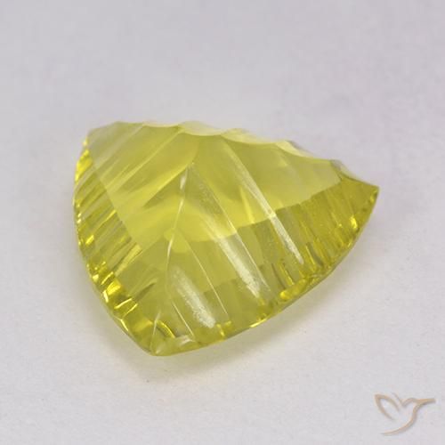 5.51克拉天然石英，胖三角形，透明