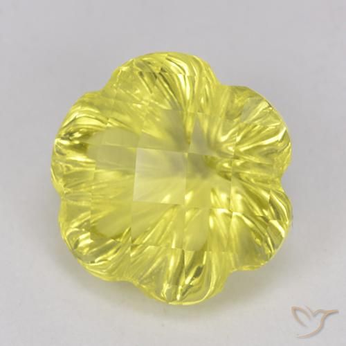 3.29克拉天然石英，花形切割，透明