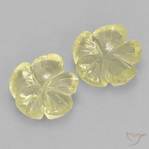 3.12克拉天然石英，花形切割，透明
