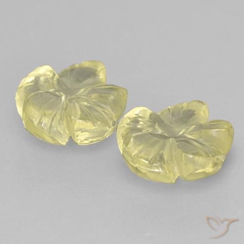 3.12克拉天然石英，花形切割，透明