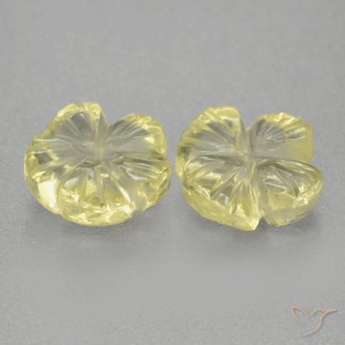 2.80克拉天然石英，花形切割，透明