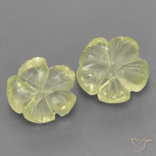 2.84克拉天然石英，花形切割，透明