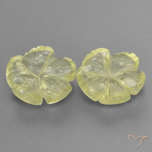 4.40克拉天然石英，花形切割，透明
