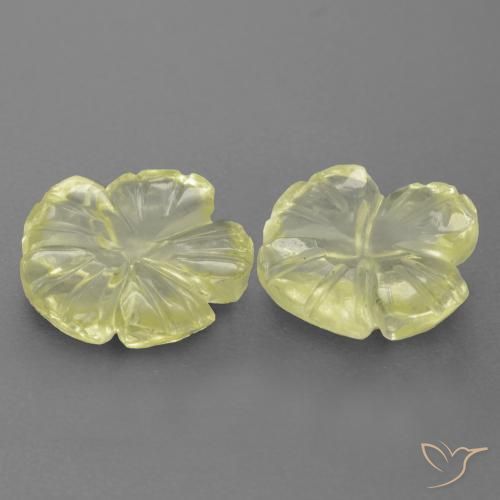 3.13克拉天然石英，花形切割，透明