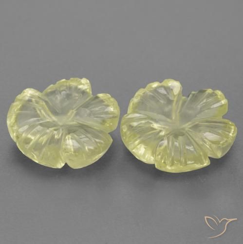 3.18克拉天然石英，花形切割，透明