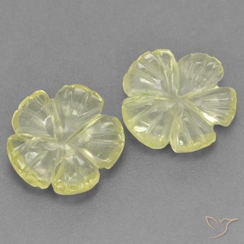 2.42克拉天然石英，花形切割，透明