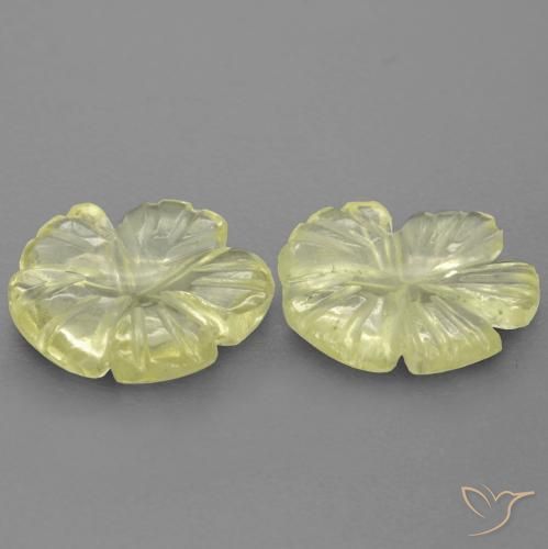 2.42克拉天然石英，花形切割，透明