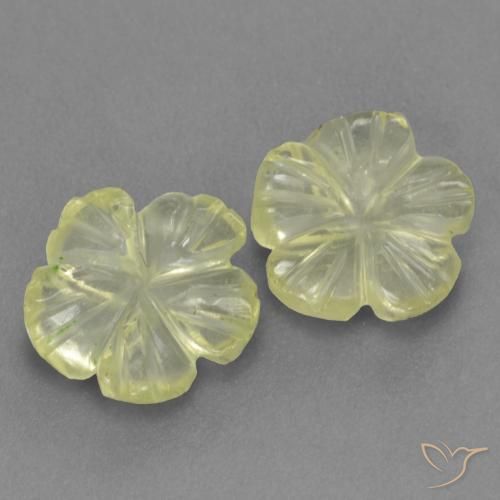 1.69克拉天然石英，花形切割，透明