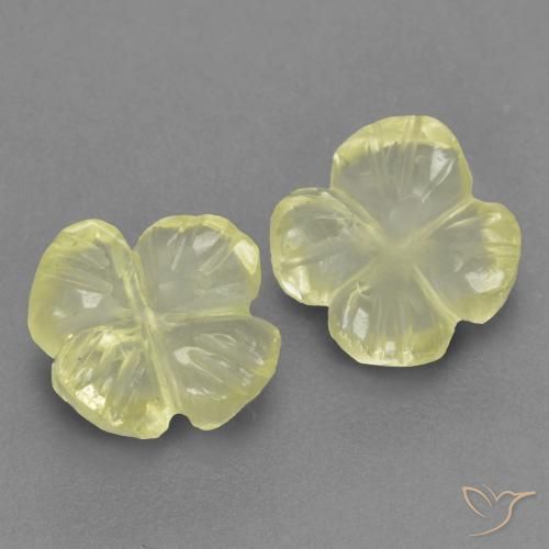 2.05克拉天然石英，花形切割，透明