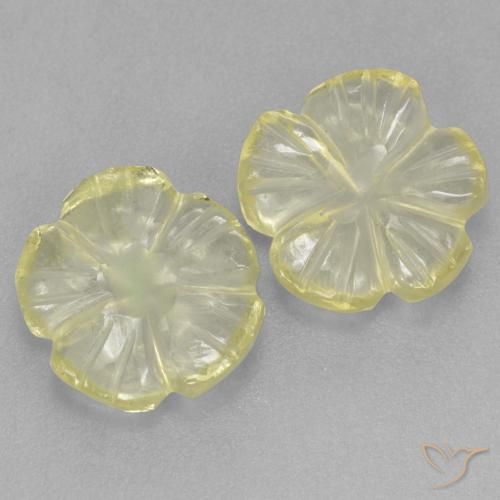 2.98克拉天然石英，花形切割，透明