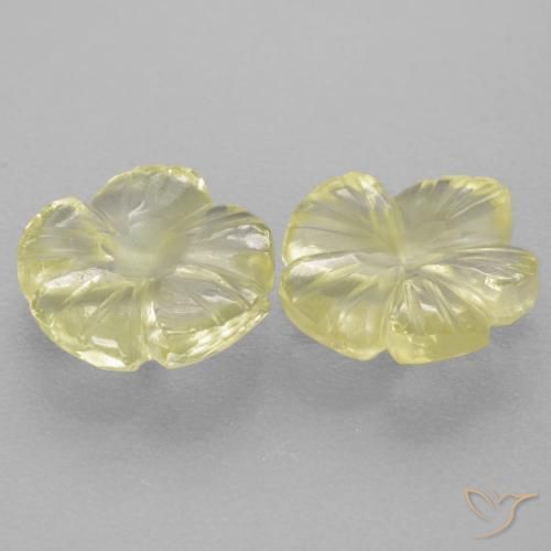 2.98克拉天然石英，花形切割，透明
