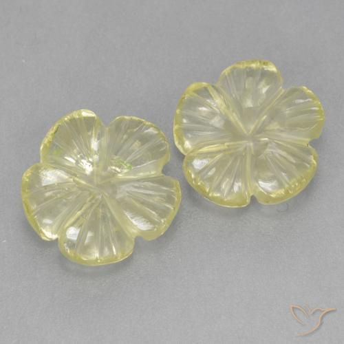 3.69克拉天然石英，花形切割，透明