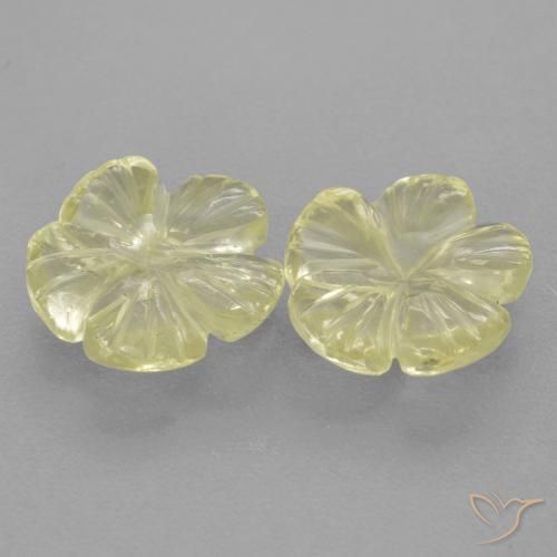 3.69克拉天然石英，花形切割，透明