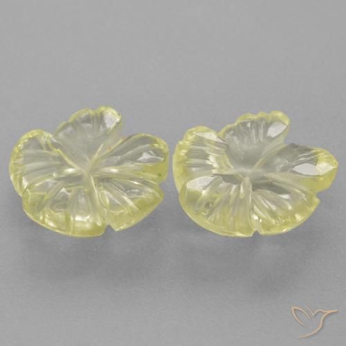 2.90克拉天然石英，花形切割，透明