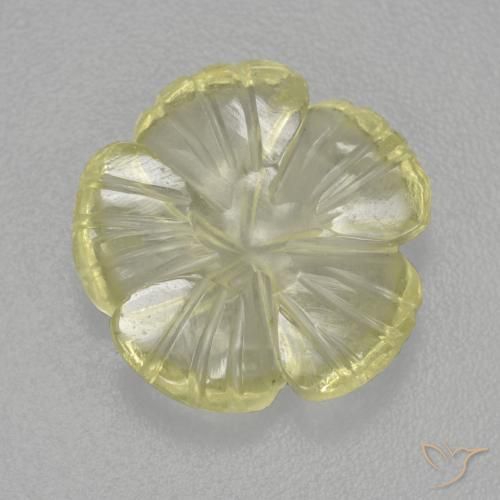 4.25克拉天然石英，花形切割，透明