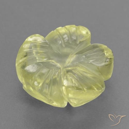 4.40克拉天然石英，花形切割，透明