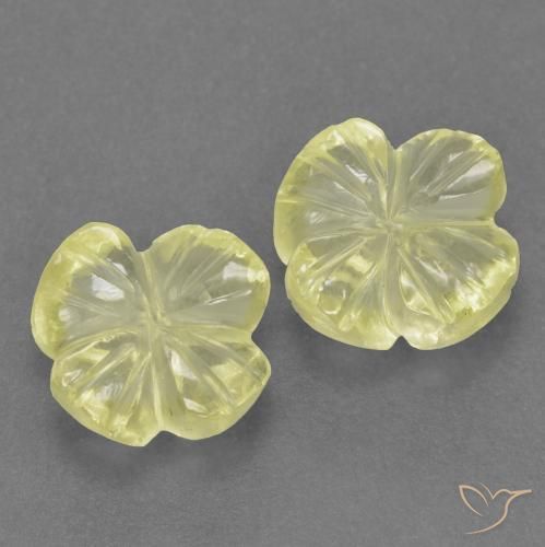 2.50克拉天然石英，花形切割，透明
