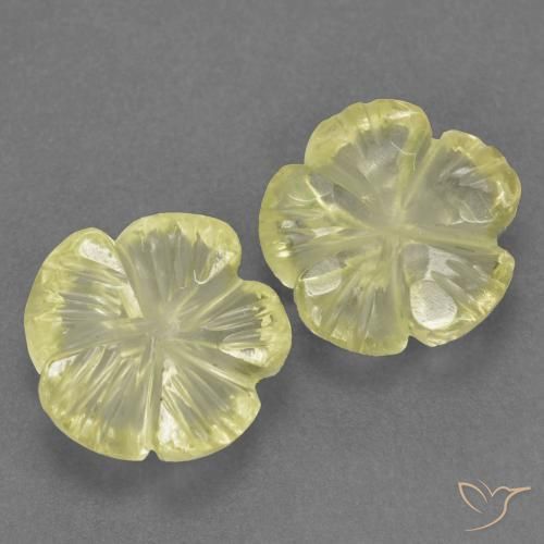 2.87克拉天然石英，花形切割，透明