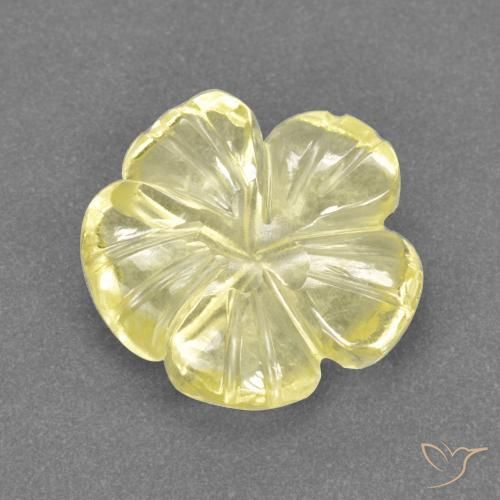 2.63克拉天然石英，花形切割，透明