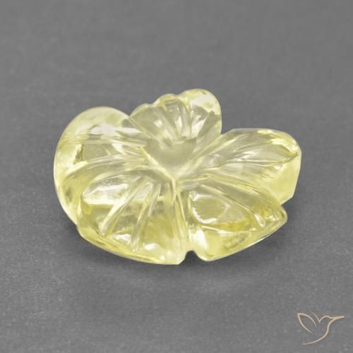 2.63克拉天然石英，花形切割，透明