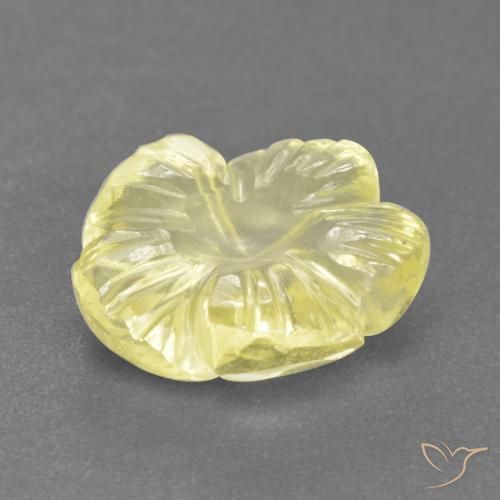2.95克拉天然石英，花形切割，透明