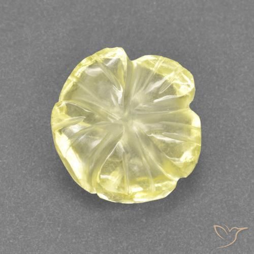 2.81克拉天然石英，花形切割，透明