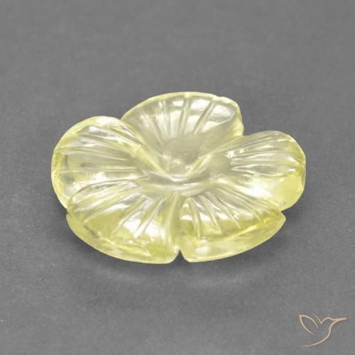 3.40克拉天然石英，花形切割，透明