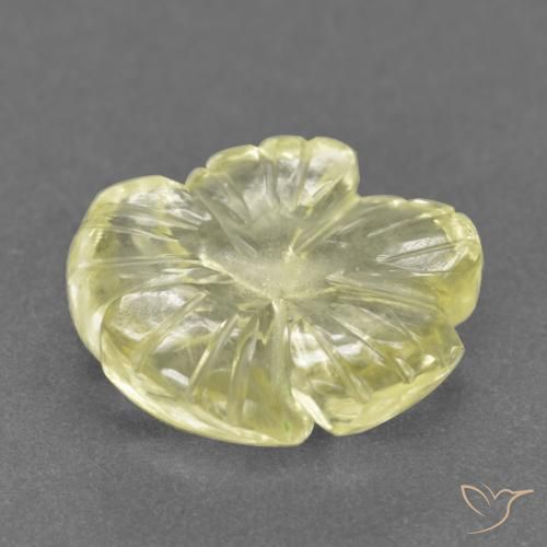 2.52克拉天然石英，花形切割，透明
