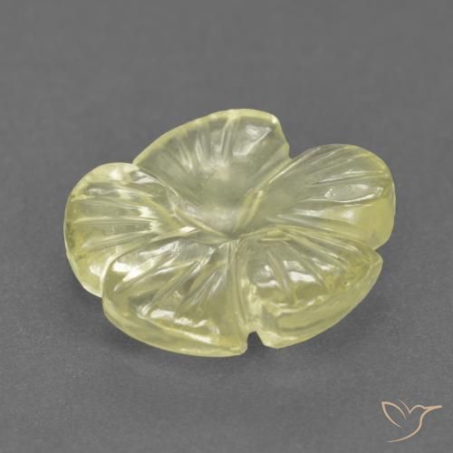 2.97克拉天然石英，花形切割，透明