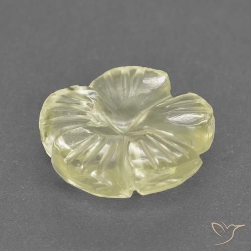 2.46克拉天然石英，花形切割，透明