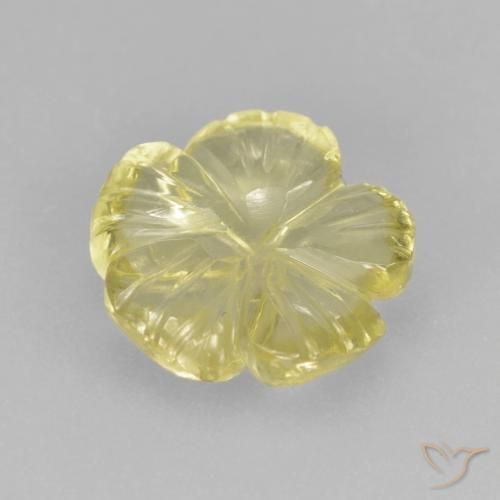 2.87克拉天然石英，花形切割，透明