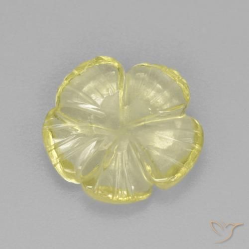 2.48克拉天然石英，花形切割，透明