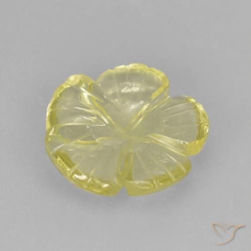 2.48克拉天然石英，花形切割，透明