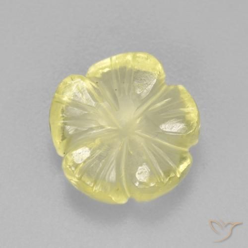 2.85克拉天然石英，花形切割，透明