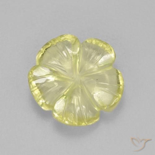 2.62克拉天然石英，花形切割，透明