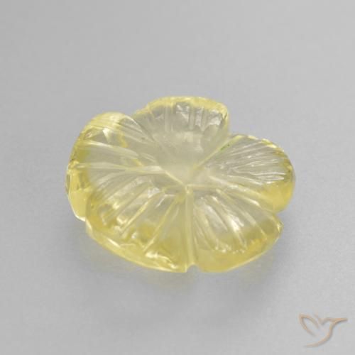 3.12克拉天然石英，花形切割，透明