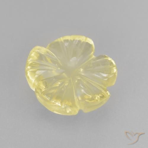 2.47克拉天然石英，花形切割，透明