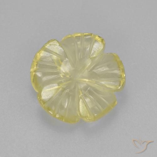 2.70ct 天然 拉古纳黄 石英, 花形切割, 透明