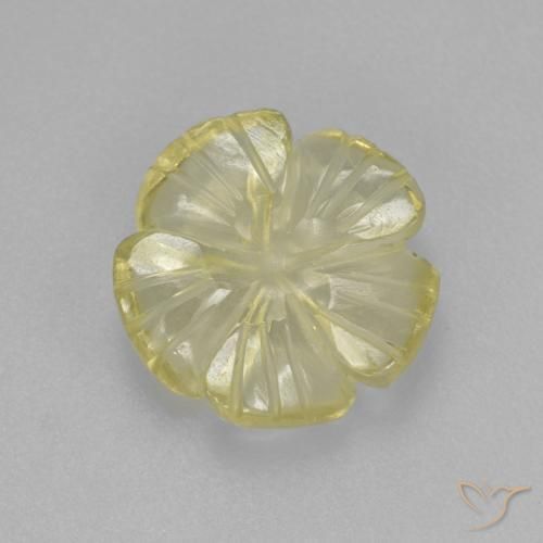 2.70克拉天然石英，花形切割，透明