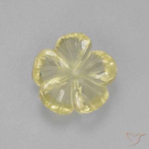 2.21克拉天然石英，花形切割，透明