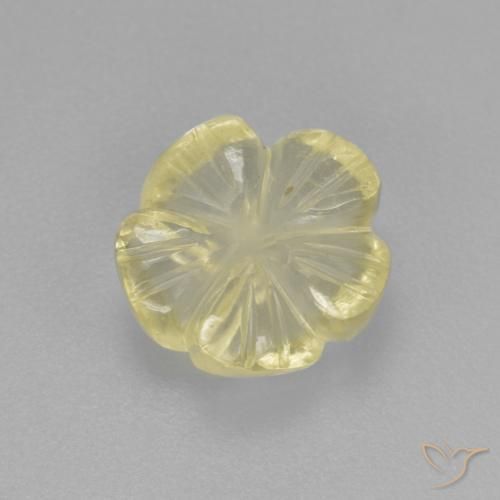 2.37克拉天然石英，花形切割，透明