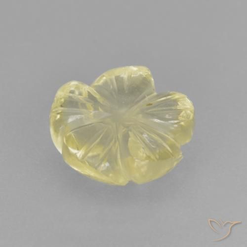 2.37克拉天然石英，花形切割，透明