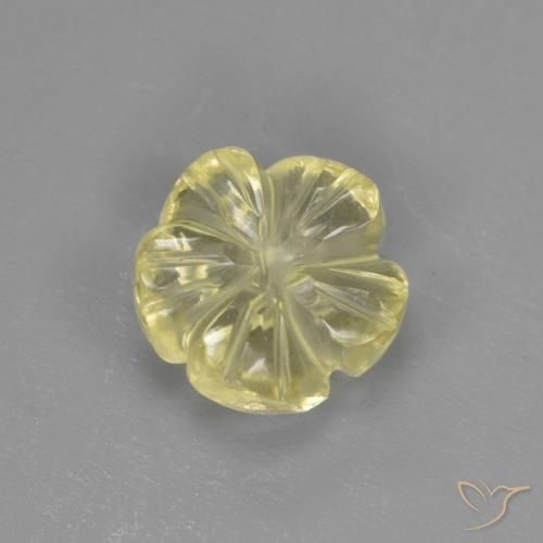 1.72克拉天然石英，花形切割，透明