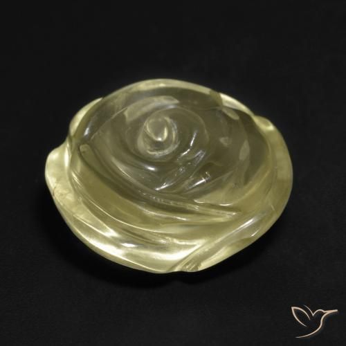10.57克拉天然石英，花形切割，透明