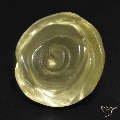 13.76克拉天然石英，花形切割，透明