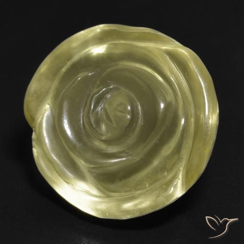14.90克拉天然石英，花形切割，透明