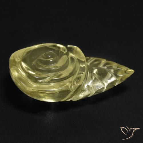 15.16克拉天然石英，花形切割，透明