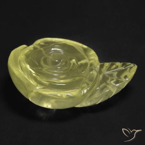 22.84克拉天然石英，花形切割，透明
