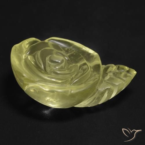 26.39克拉天然石英，花形切割，透明